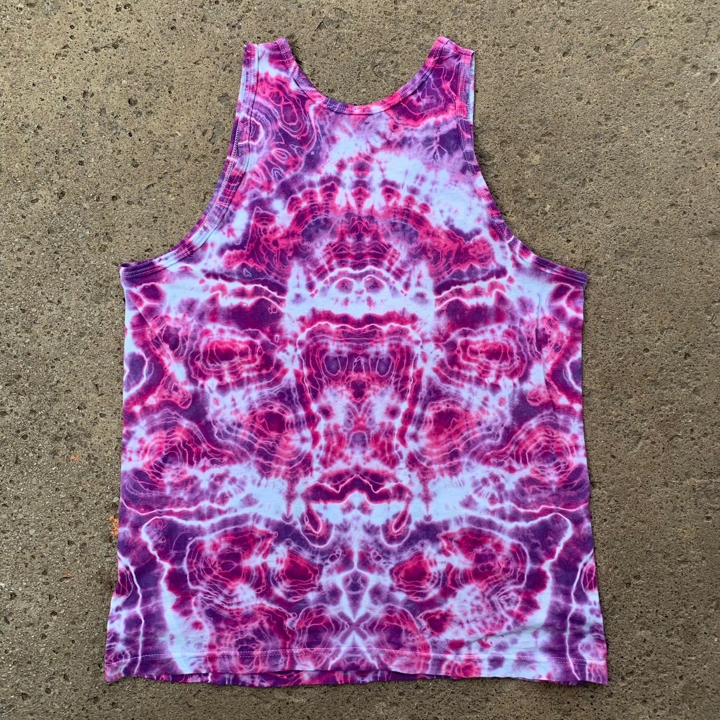 "COSMIC TRIP COMBO" Medium Tie Dye Tank Top