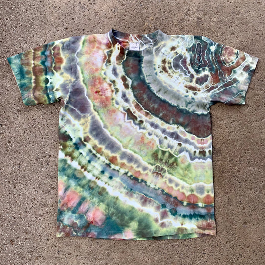 "REEL TREEZ #2" Medium Ice Dyed T-Shirt