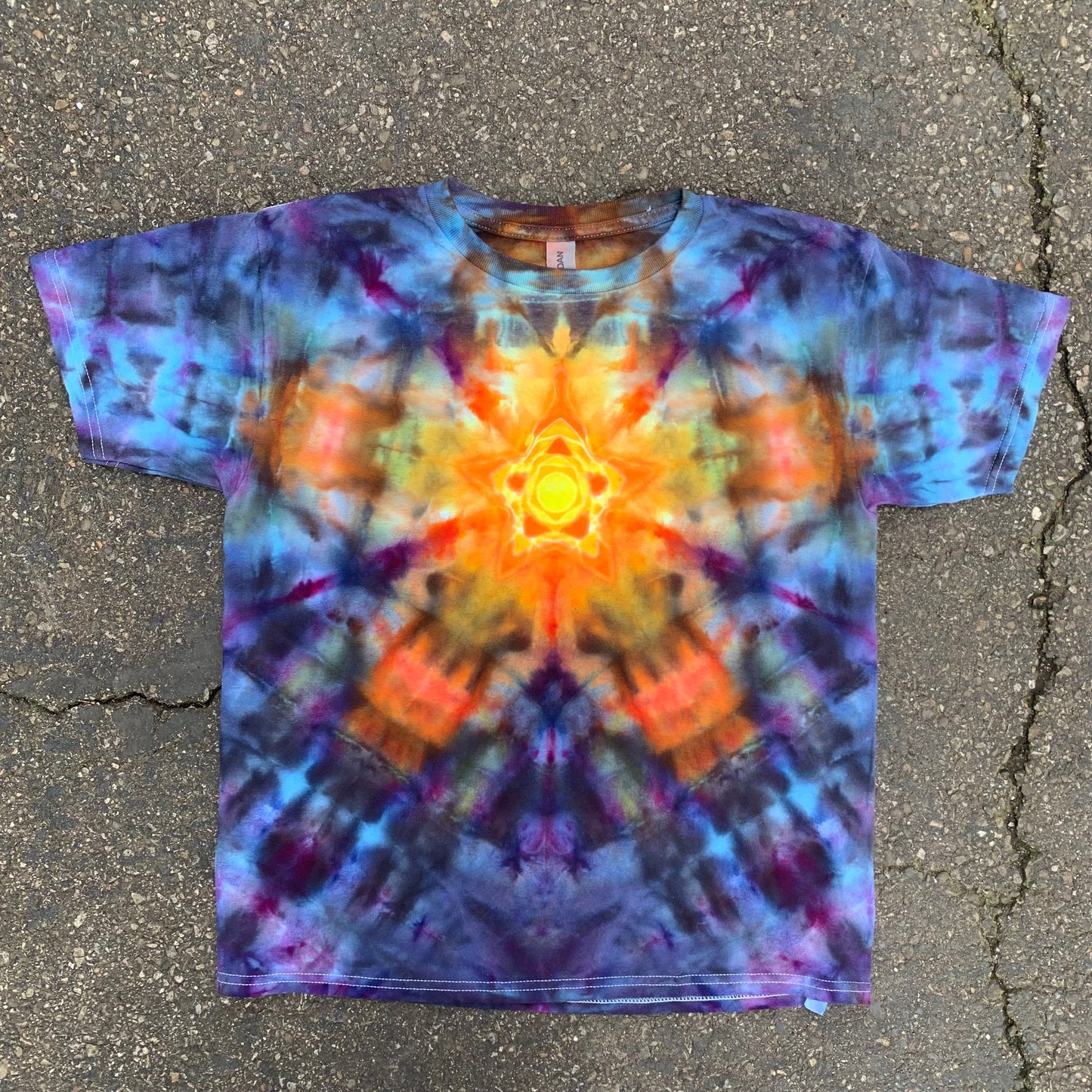 "STARFALL" Youth X-Large Tie Dye T-Shirt