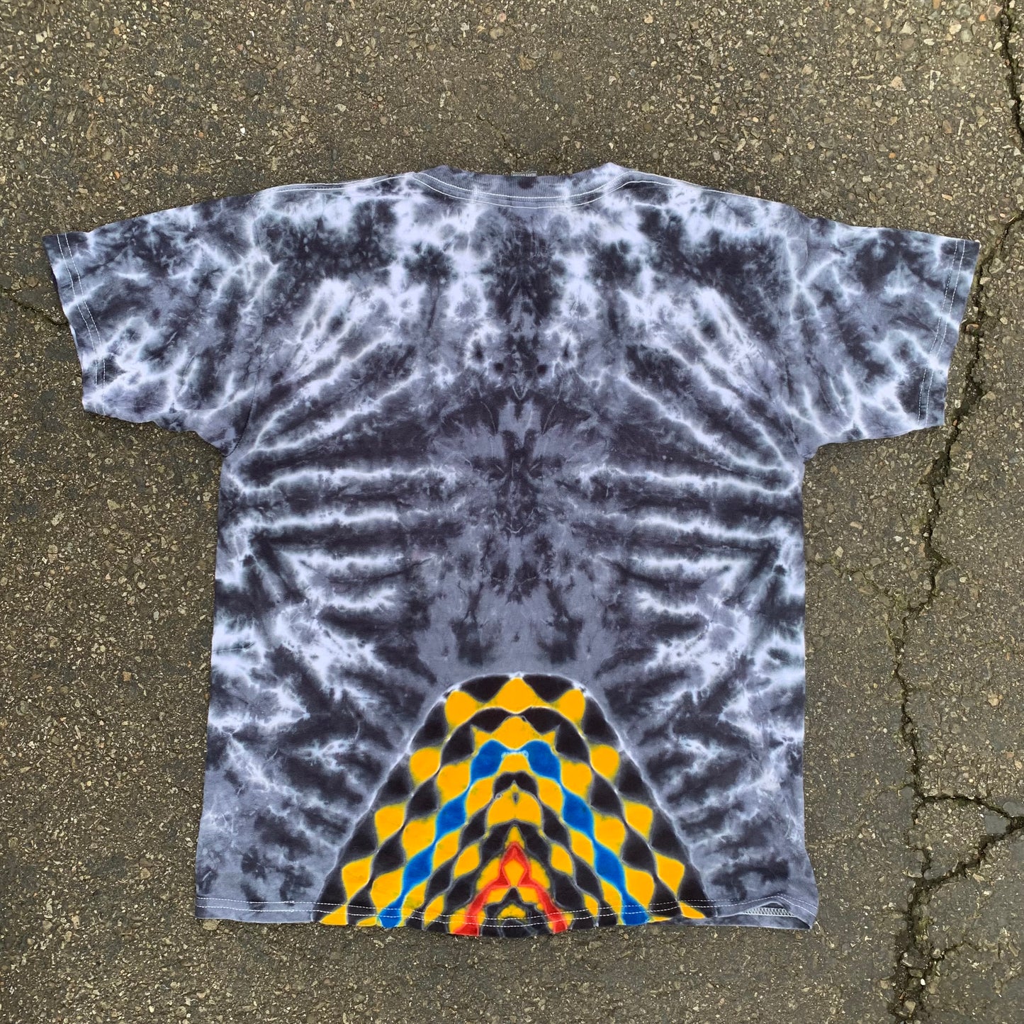 "PGH PRIDE" Youth Medium Tie Dye T-Shirt