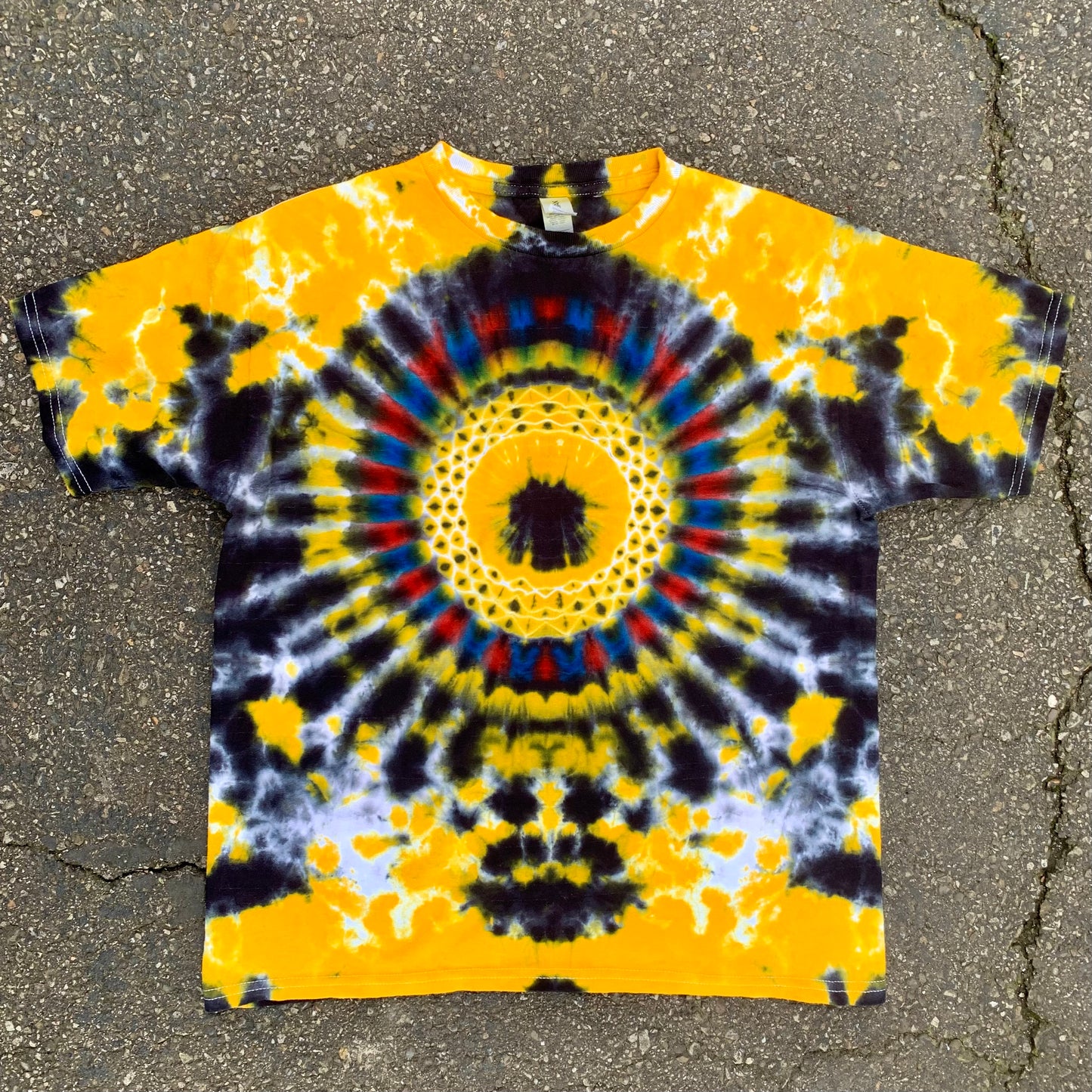 "MR. MCBEAM" Youth Large Tie Dye T-Shirt