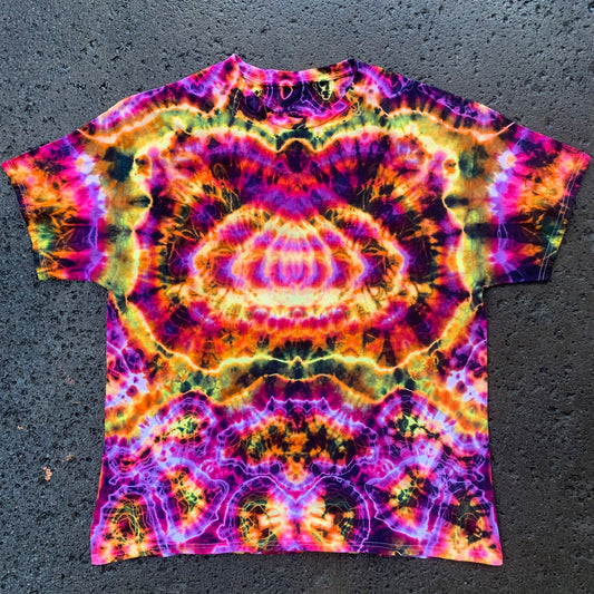 "INTERSTELLAR VACATION" X-Large Tie Dye T-shirt