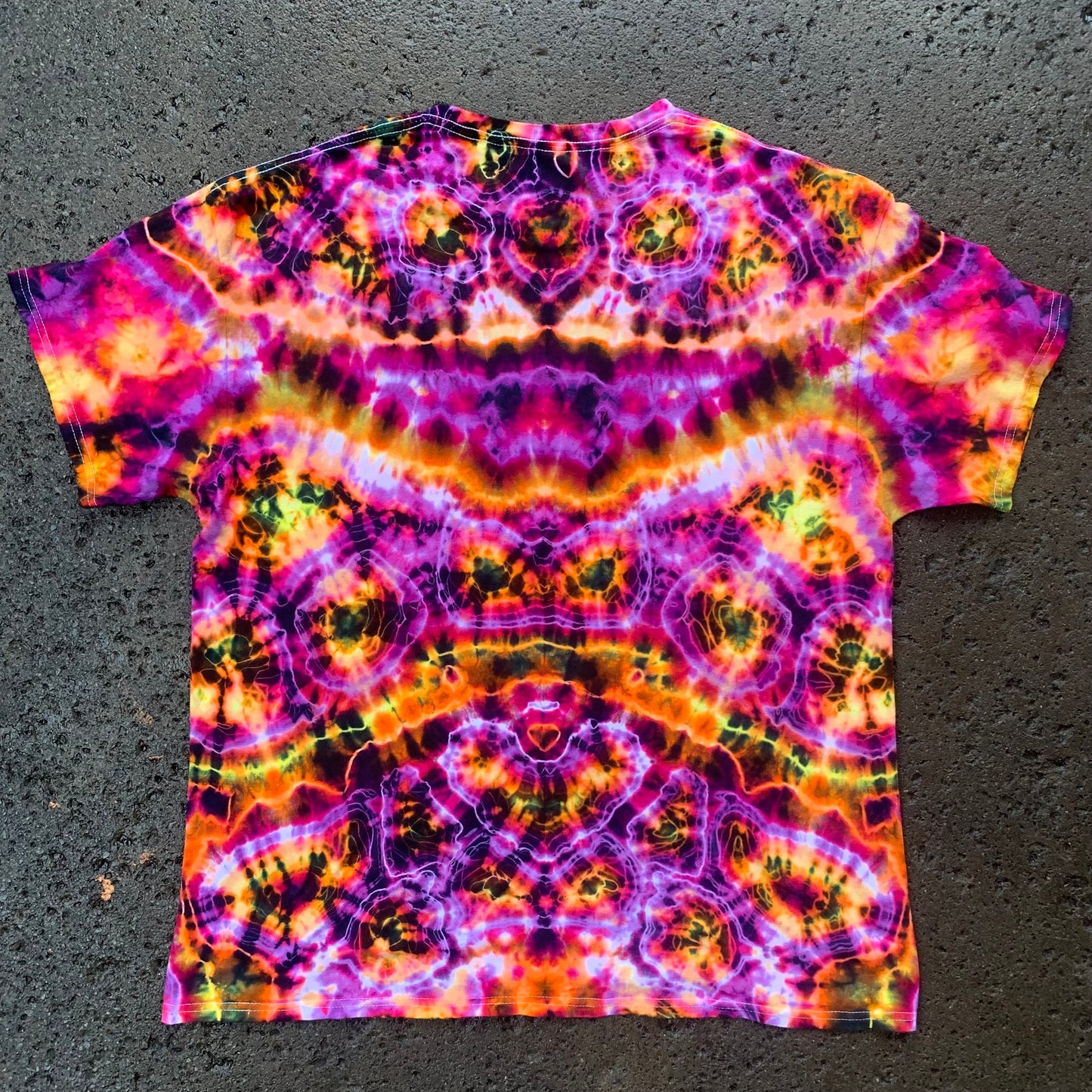 "INTERSTELLAR VACATION" X-Large Tie Dye T-shirt