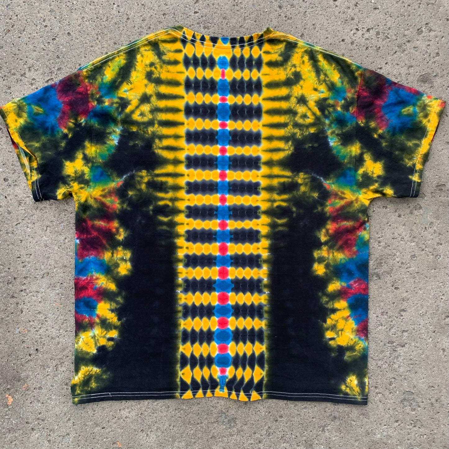 "ONE FOR THE THUMB" X-Large Tie Dye T-Shirt