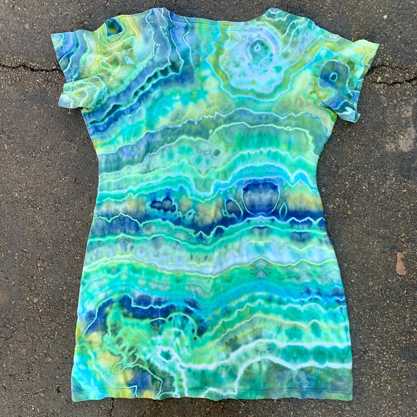 "COASTAL SEAS" L/XL T-Shirt Dress