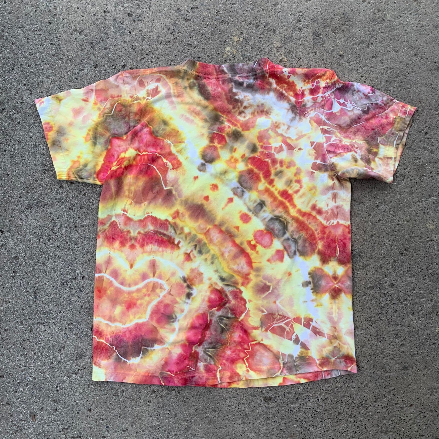 "DRAGON'S BREATH" Small Ice Dyed T-Shirt