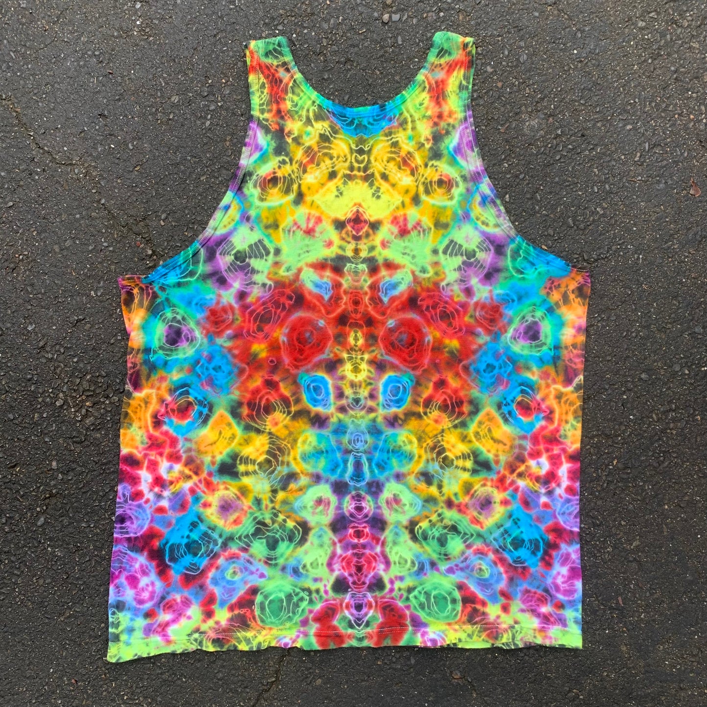 "NO RULES JUST DYE" XXL Tank Top