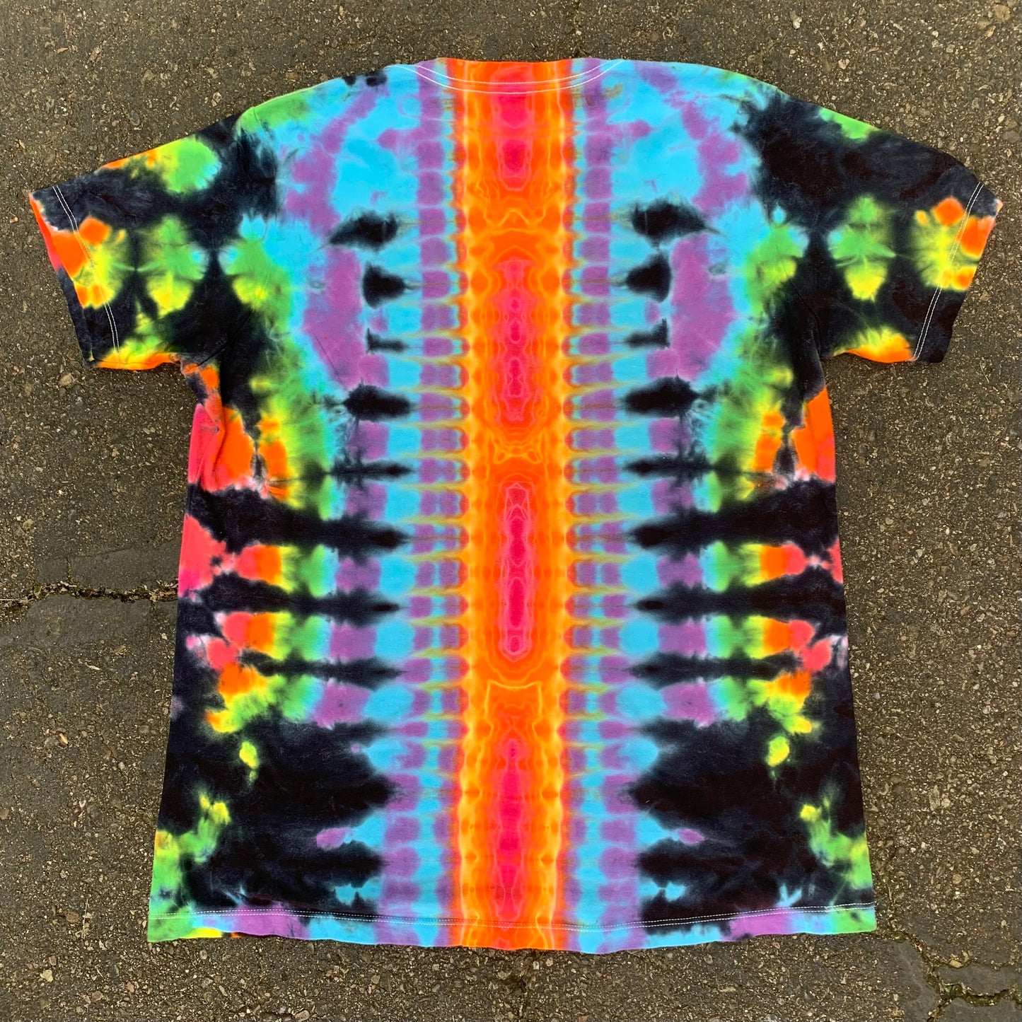 "COSMIC GENERATOR" XL Women's Tie Dye T-Shirt