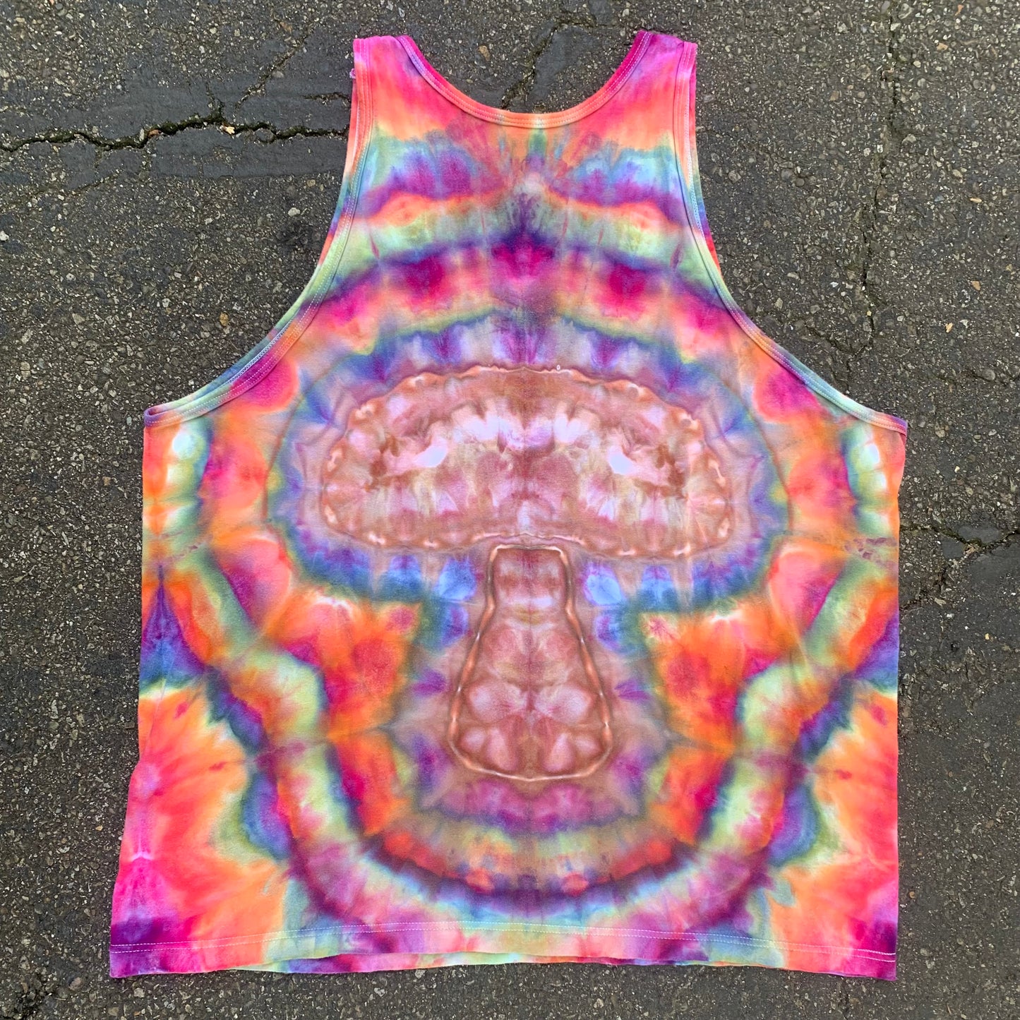 "MOTHERS GIFT" XXL Ice Dyed Unisex Tank Top