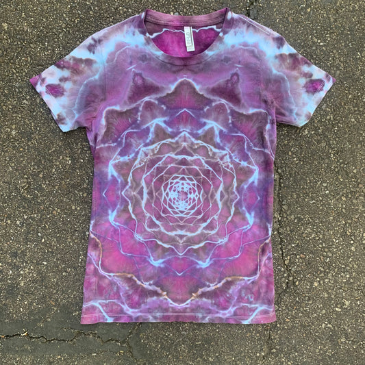 "LIGHTNING DALA" Medium Ice Dyed Women's T-Shirt