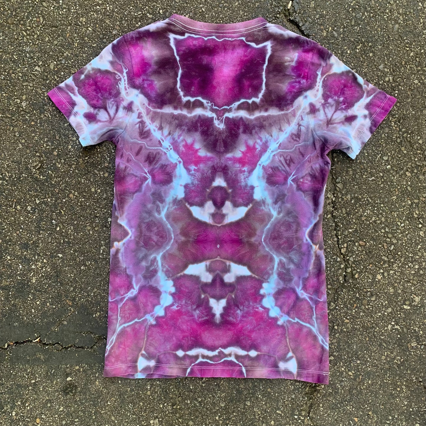 "LIGHTNING DALA" Medium Ice Dyed Women's T-Shirt