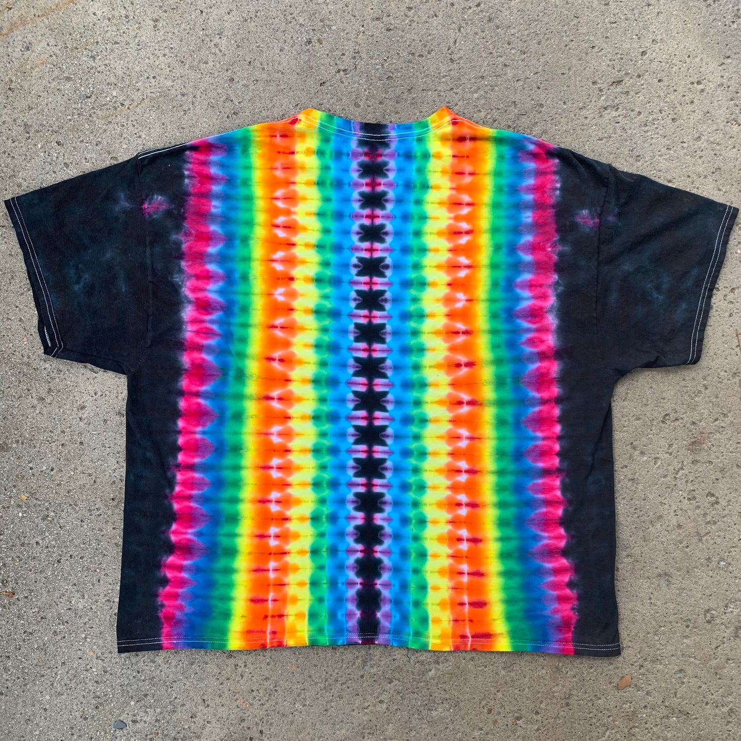 "RAINBOW ECLIPSE" XXX-Large Tie Dye T-Shirt